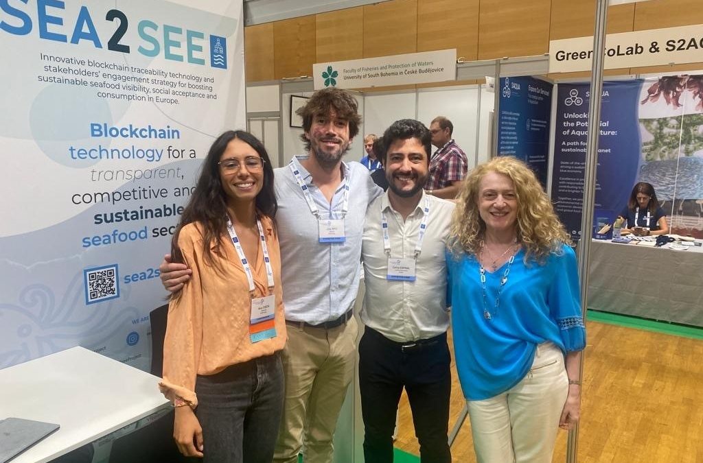 SEA2SEE project proudly presented at Aquaculture Europe 2023, Vienna, Austria