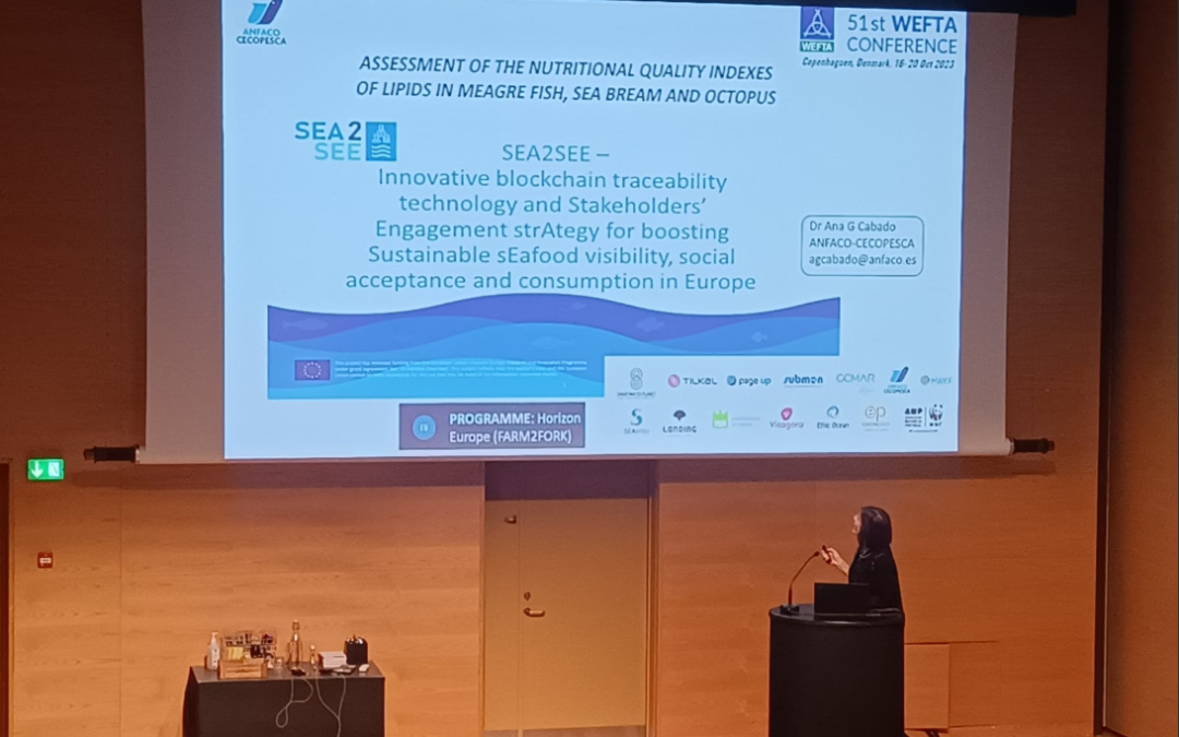 Presentation of SEA2SEE results at the 51st WEFTA Conference, Denmark