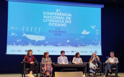 WWF Portugal presenting SEA2SEE initiatives at the Second National Ocean Literacy Conference, Lisbon, Portugal.